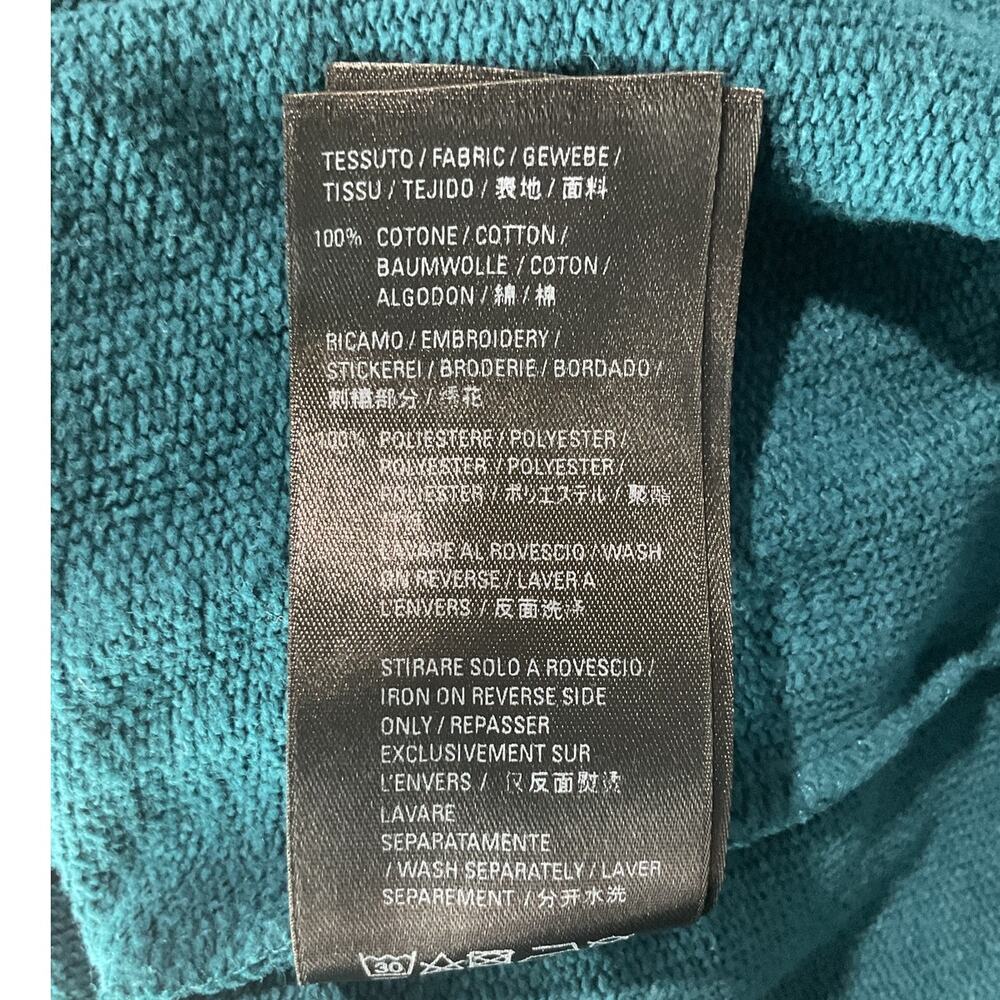 Balenciaga Classic Teal Crewneck Sweatshirt Size S - Picture 6 of 6